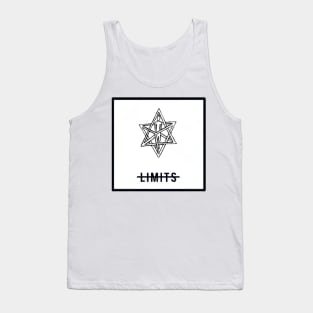 No Limits Merkaba White #8 Tank Top